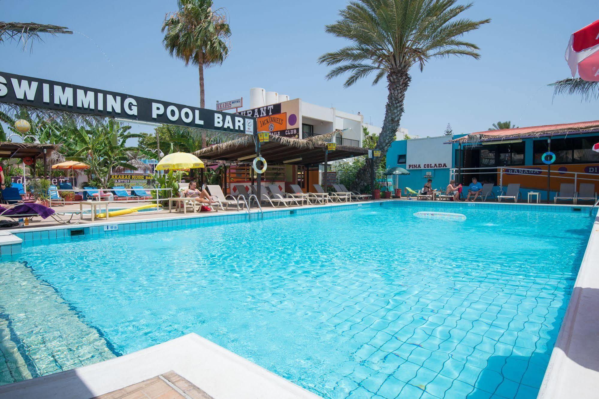 Kkaras Hotel 3 Star Ayia Napa Eksteriør billede